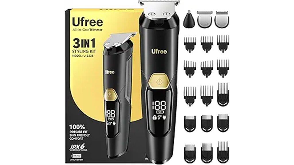 all in one beard trimming kit