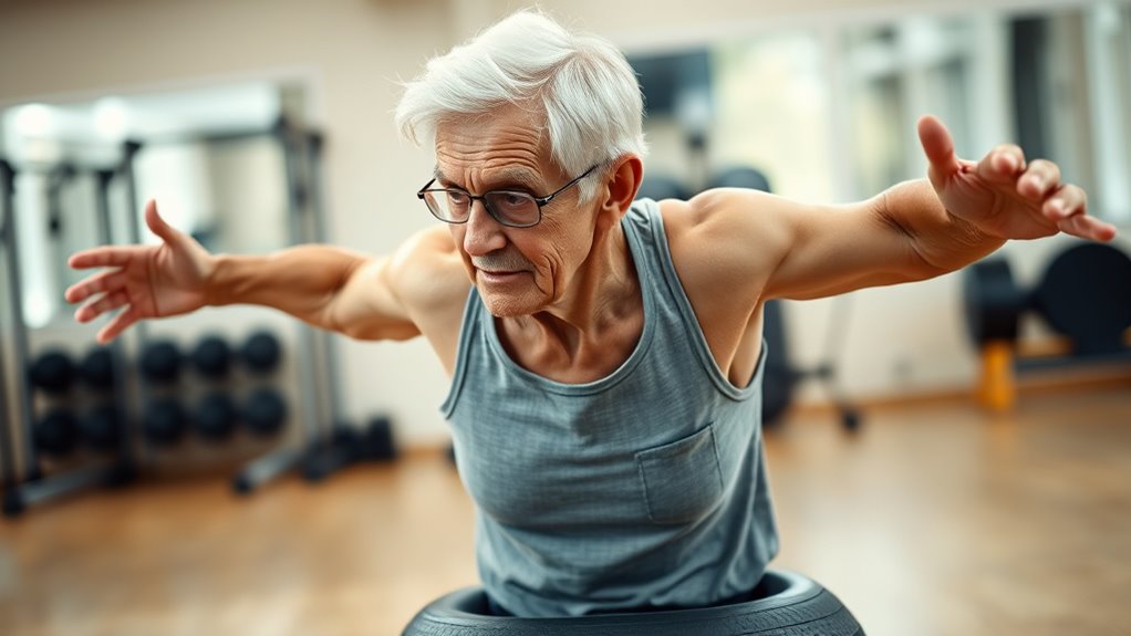 balance core fall prevention