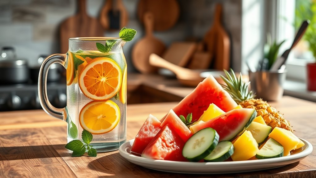 electrolyte rich hydrating foods