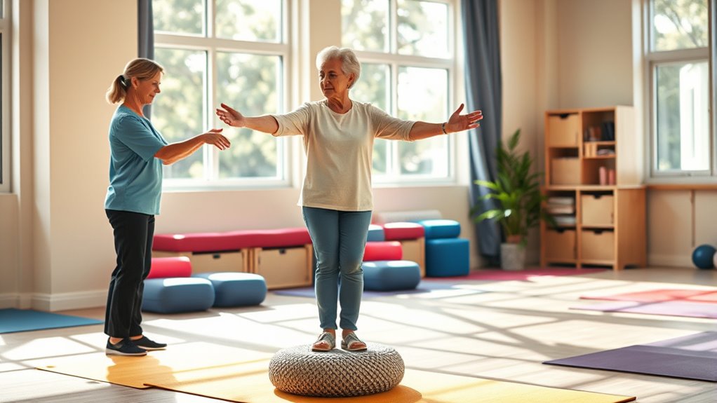 enhance balance through proprioception