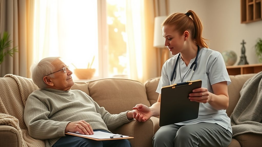 evaluate new caregiving needs