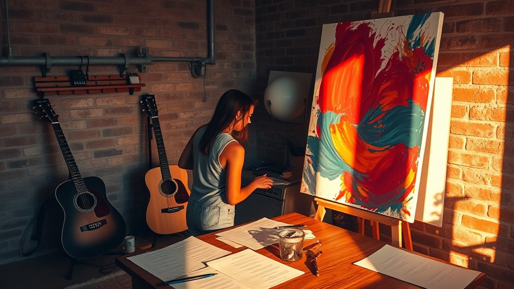 expressing emotions through art