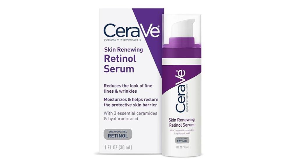 gentle retinol serum for face