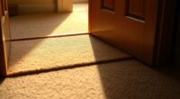 hazardous doorway carpet lighting