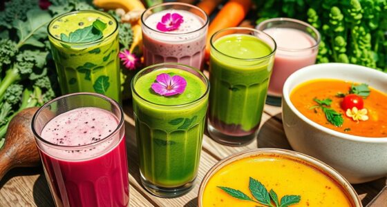 healthy vegan drink options