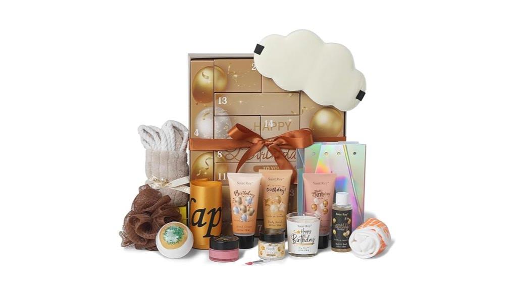 holiday gift countdown calendar