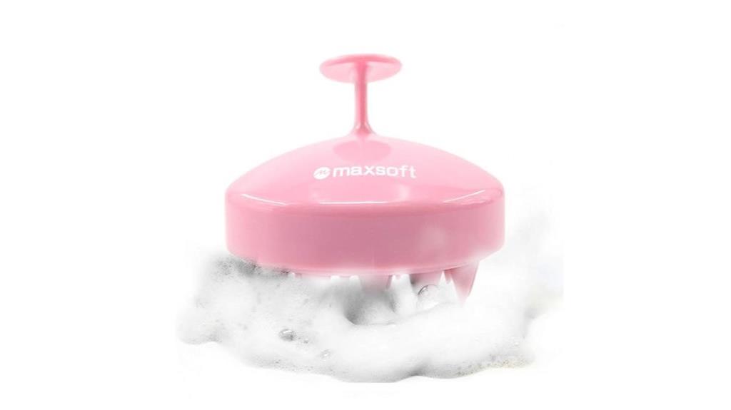 pink maxsoft scalp massager