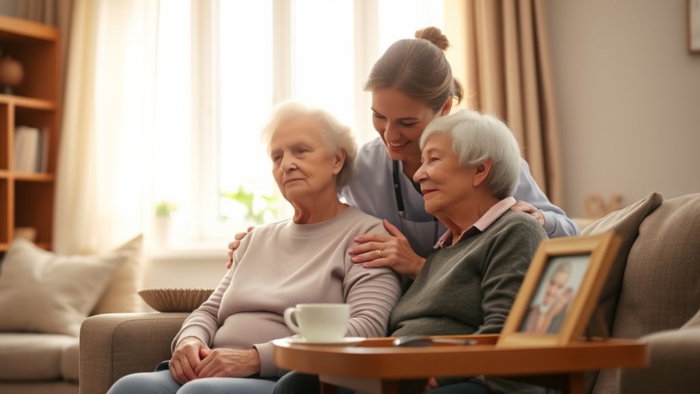 providing emotional and practical support