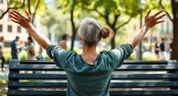 quick caregiver stretch break