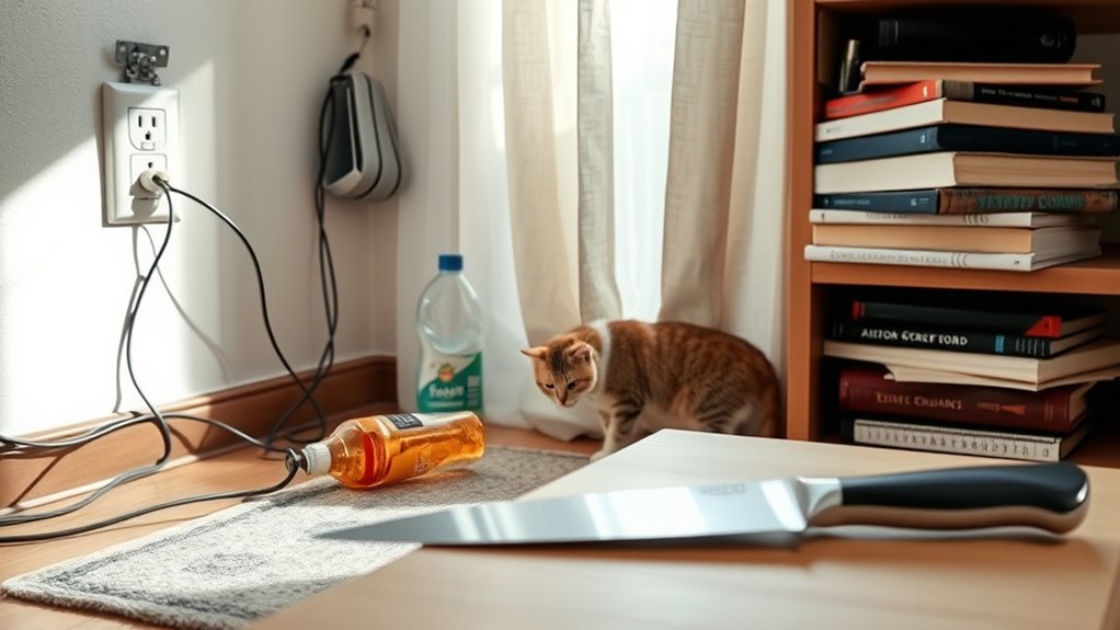 recognize everyday household dangers