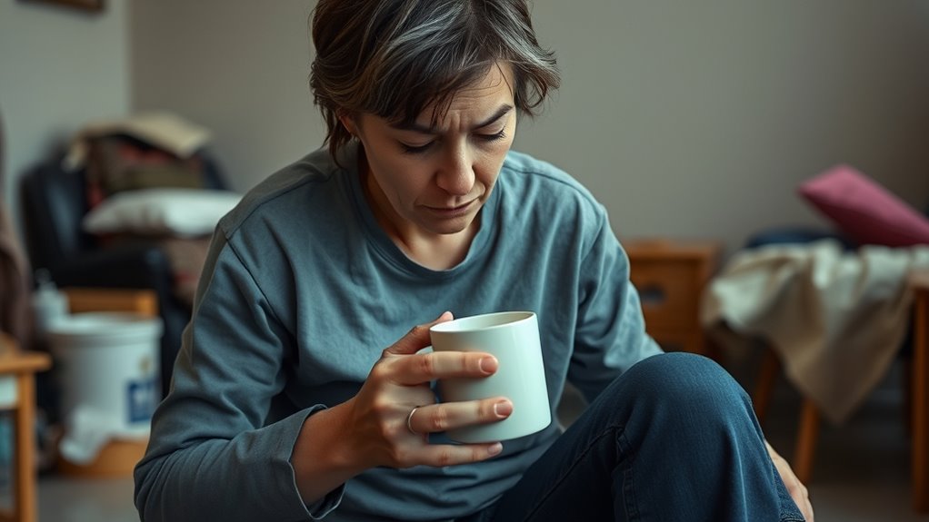 recognize exhaustion and withdrawal