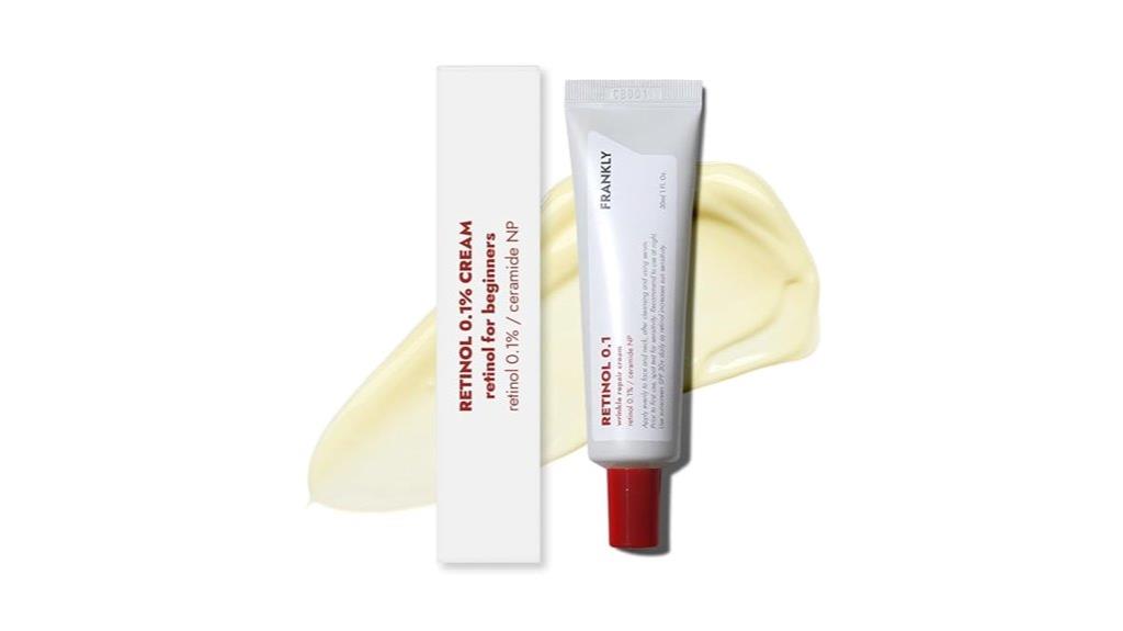 retinol cream 0 1 concentration