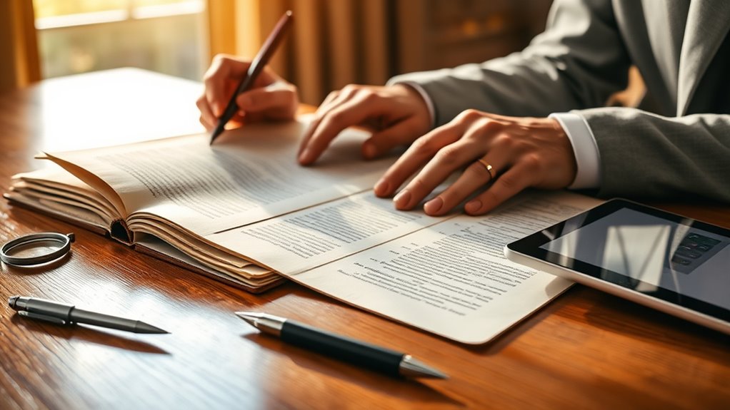 review legal documents periodically