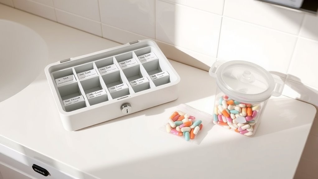 securely store and dispose