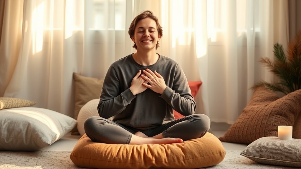 self care through mindfulness and affirmations