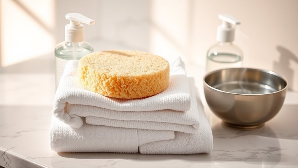 sponge and no rinse baths