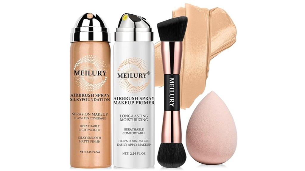 spray on foundation makeup