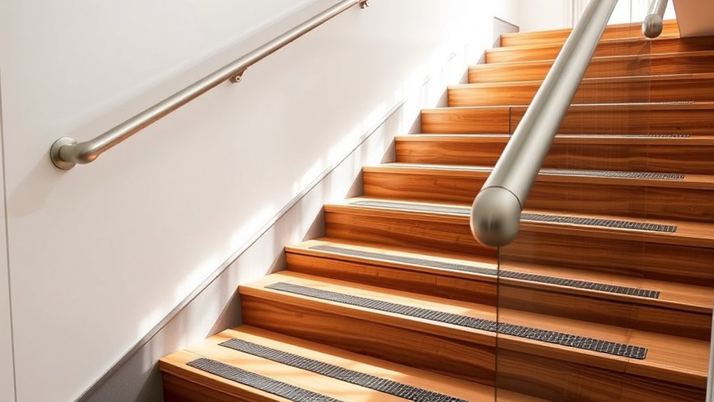 stair safety grab bars