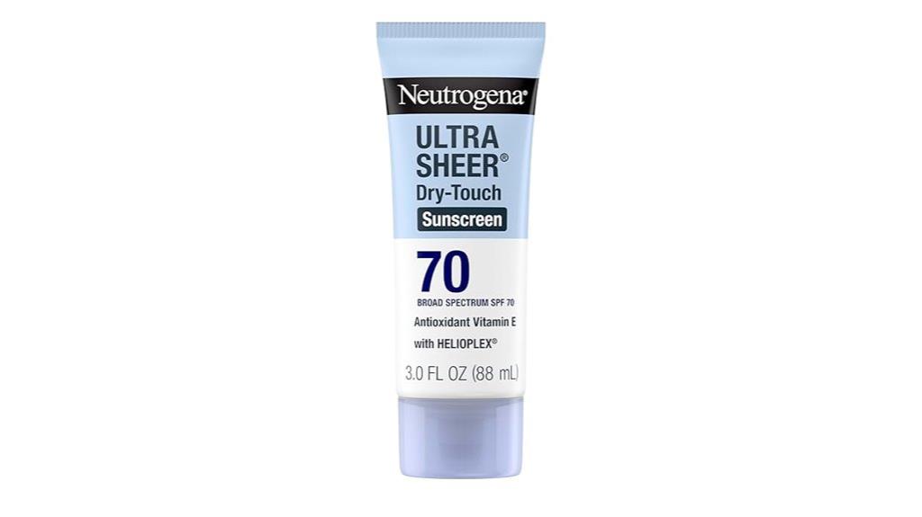 travel size spf 70 lotion