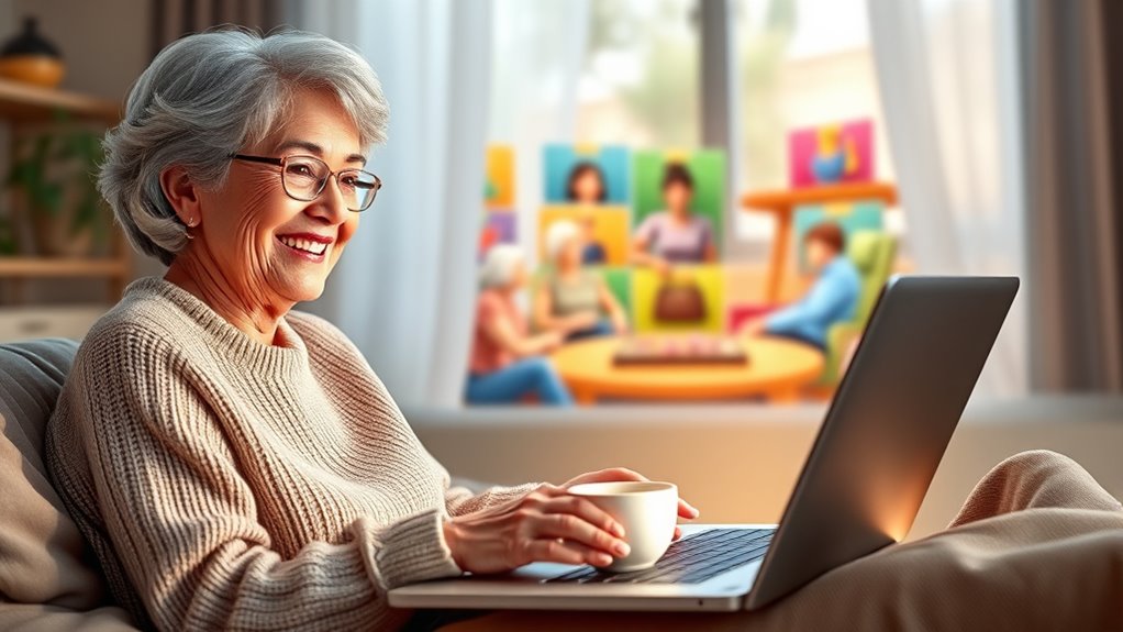 virtual social engagement benefits