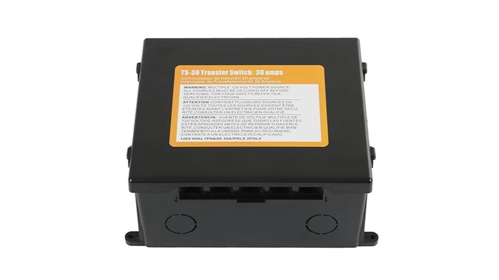 120 volt 30 amp switch