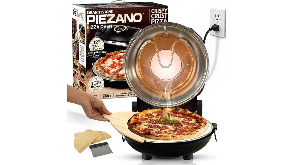 12 inch ceramic pizza oven
