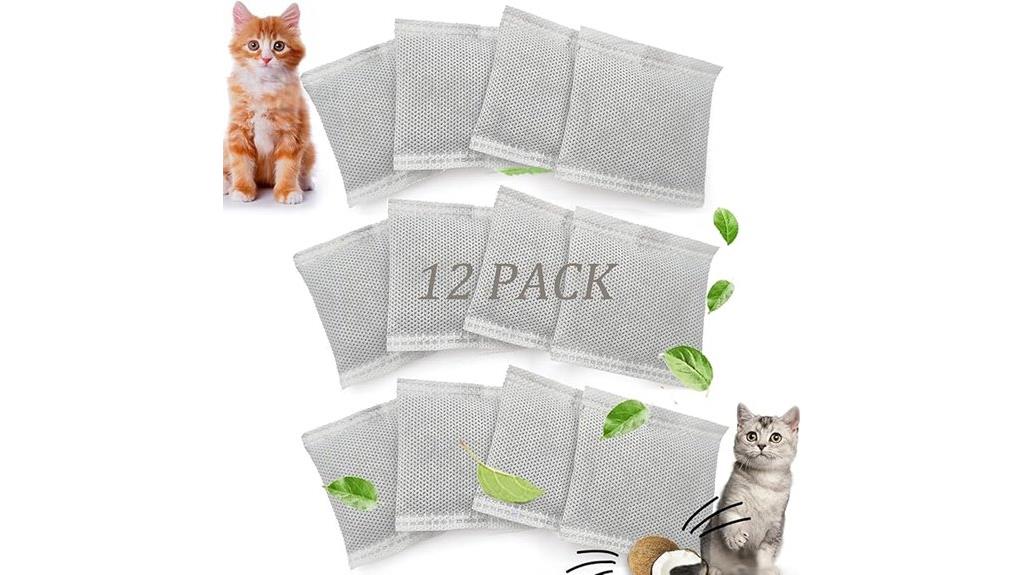 12 pack cat litter odor eliminator