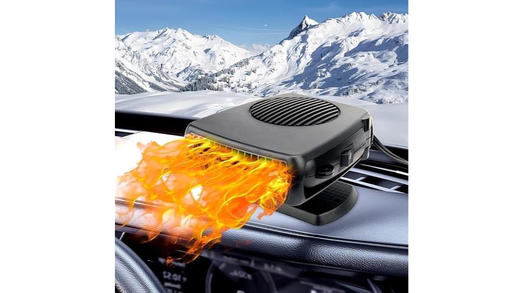 12v rotatable car heater