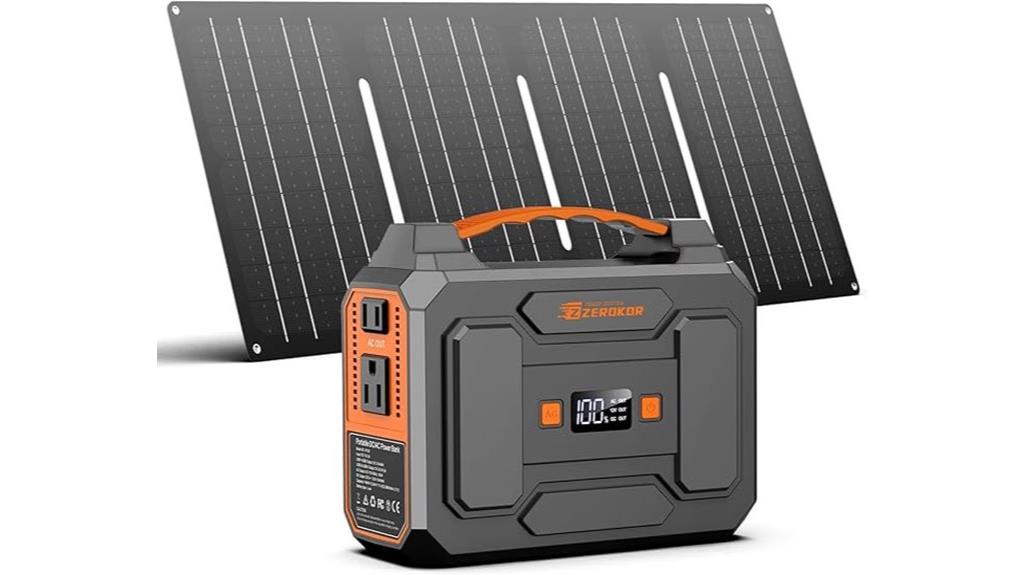 146wh portable solar power