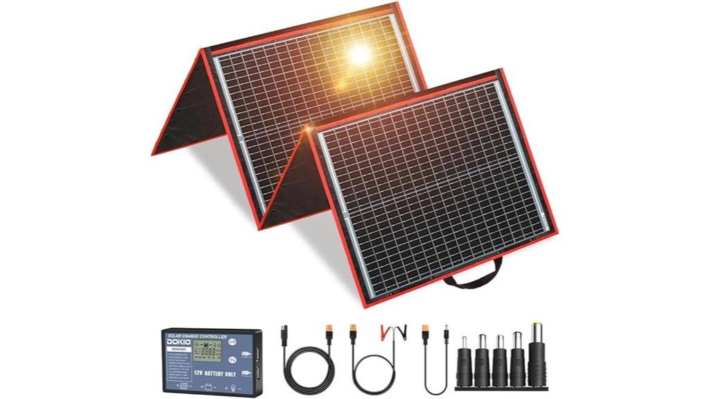 150w foldable solar kit