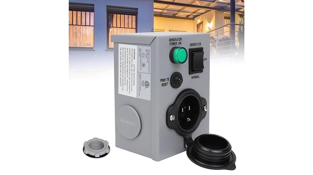 15 amp generator switch