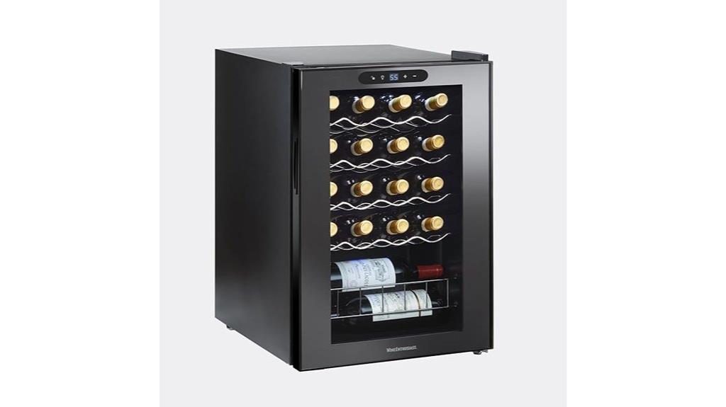 20 bottle wine cooler