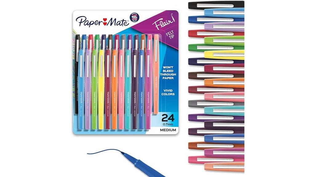 24 count felt tip pens
