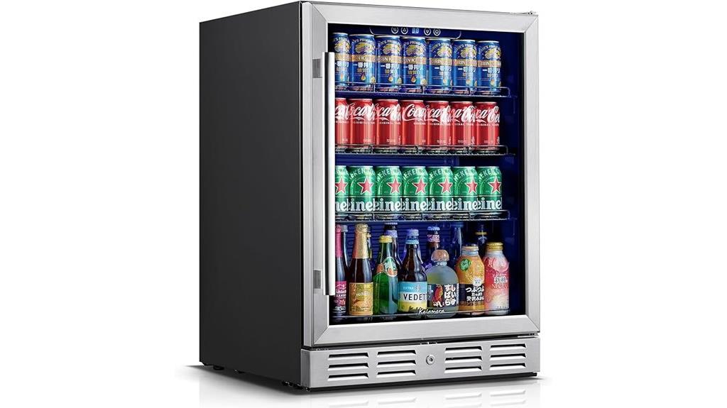 24 inch beverage fridge