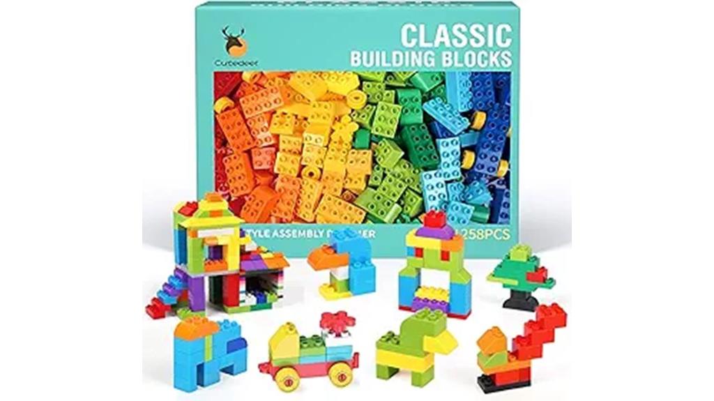 258 piece toddler building set
