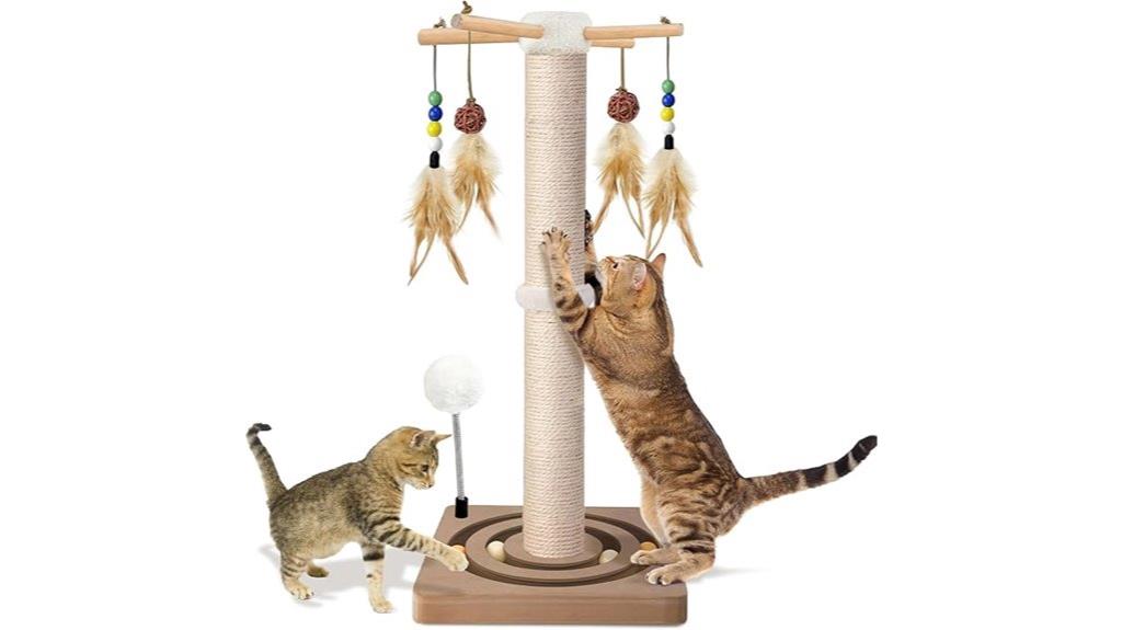 25 inch cat scratching post