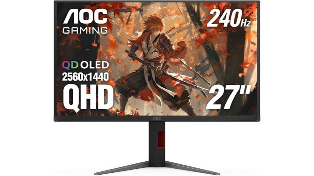 27 inch qd oled monitor
