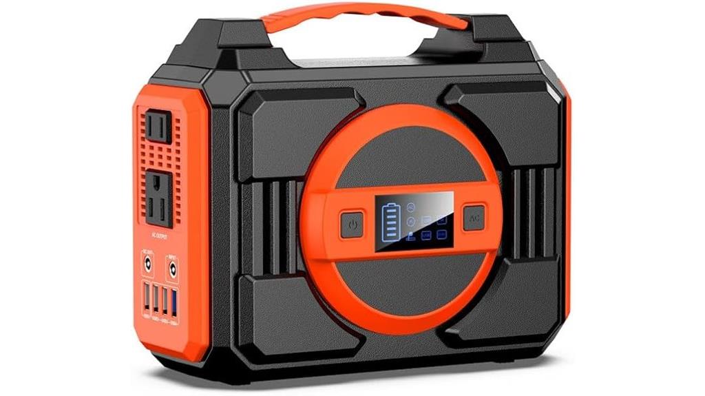 300w portable solar generator