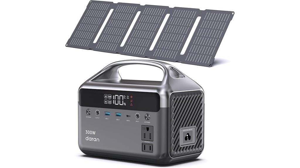 300w portable solar power