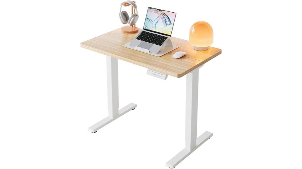 32 inch adjustable electric desk