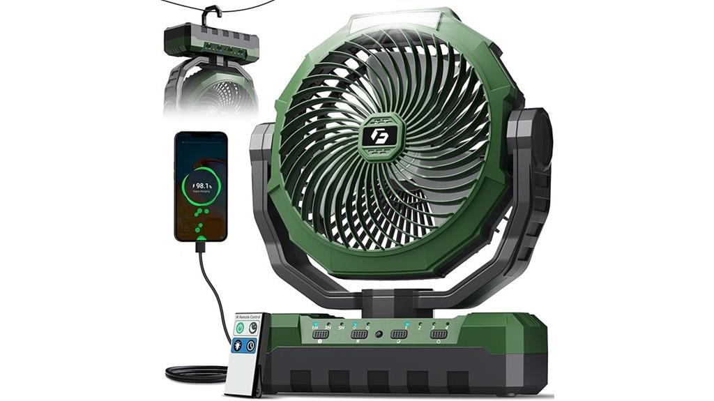 3 in 1 camping fan