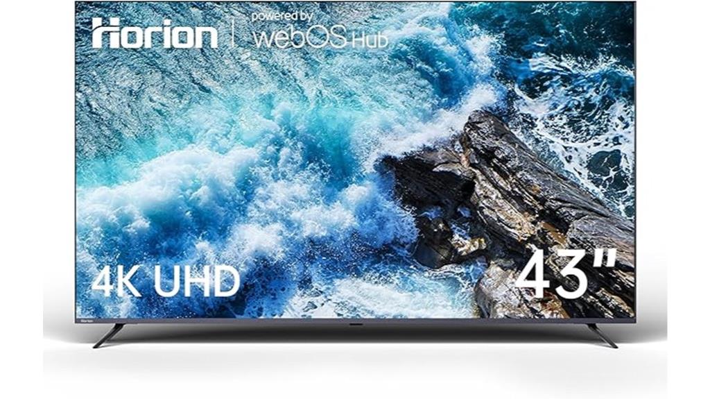 43 inch 4k uhd smart tv