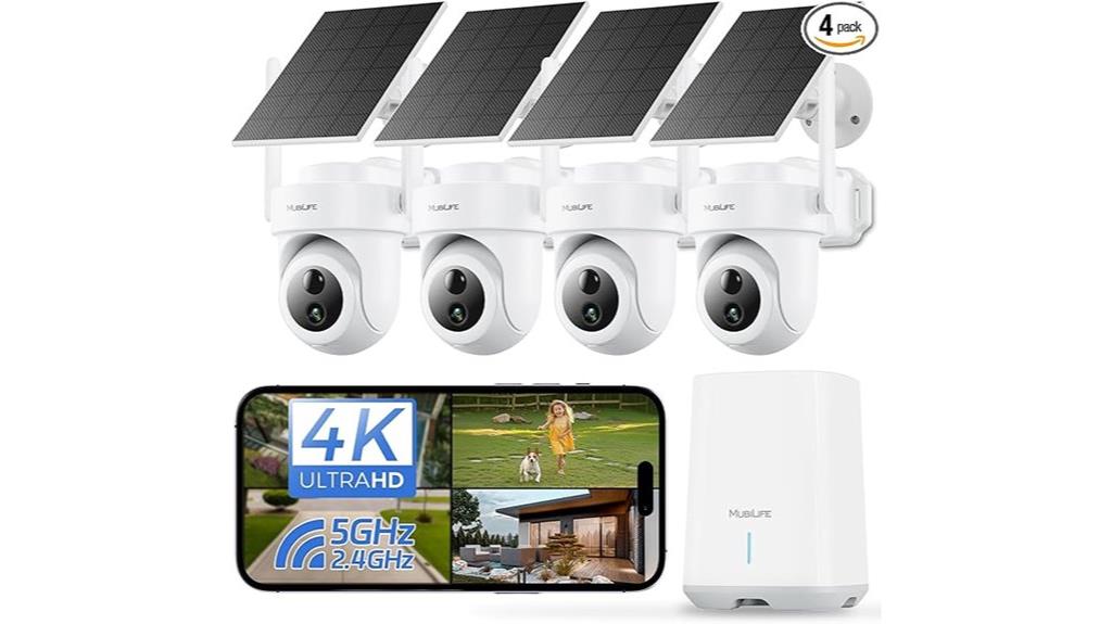 4k 8mp wireless camera kit