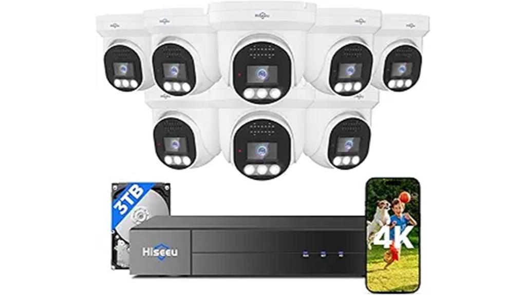 4k camera system 8 cameras