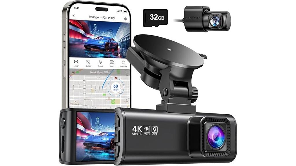 4k hd dash cam