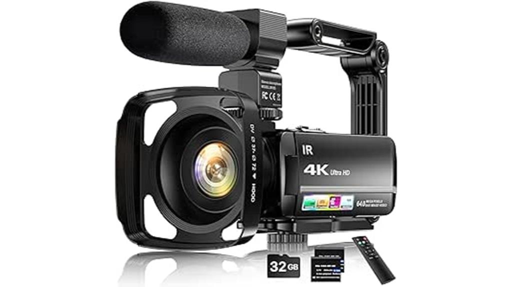 4k vlogging camera bundle