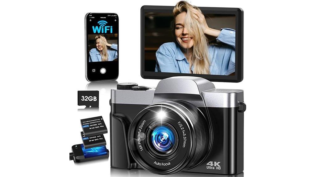 4k wifi 64mp camera