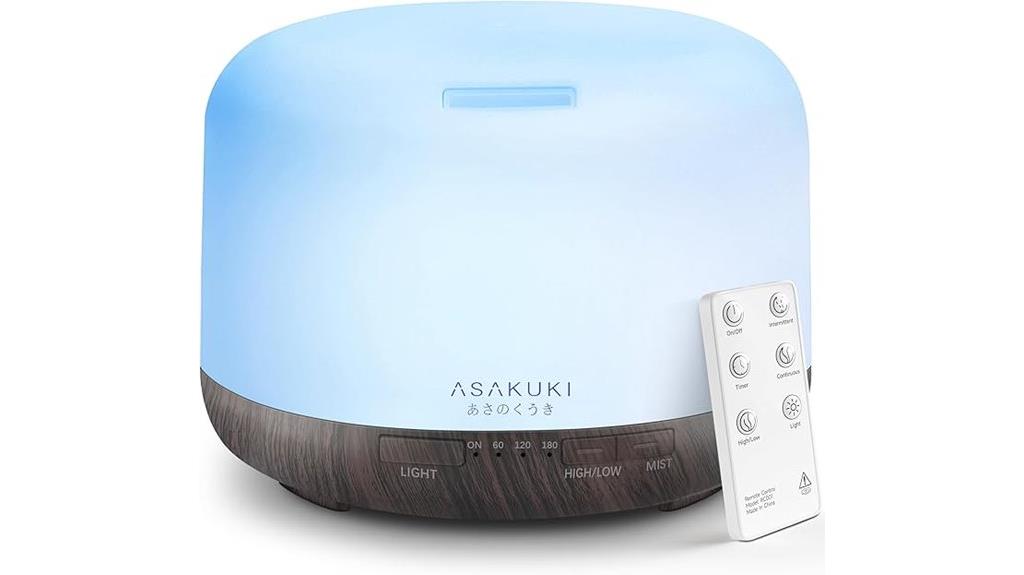 500ml diffuser with remote