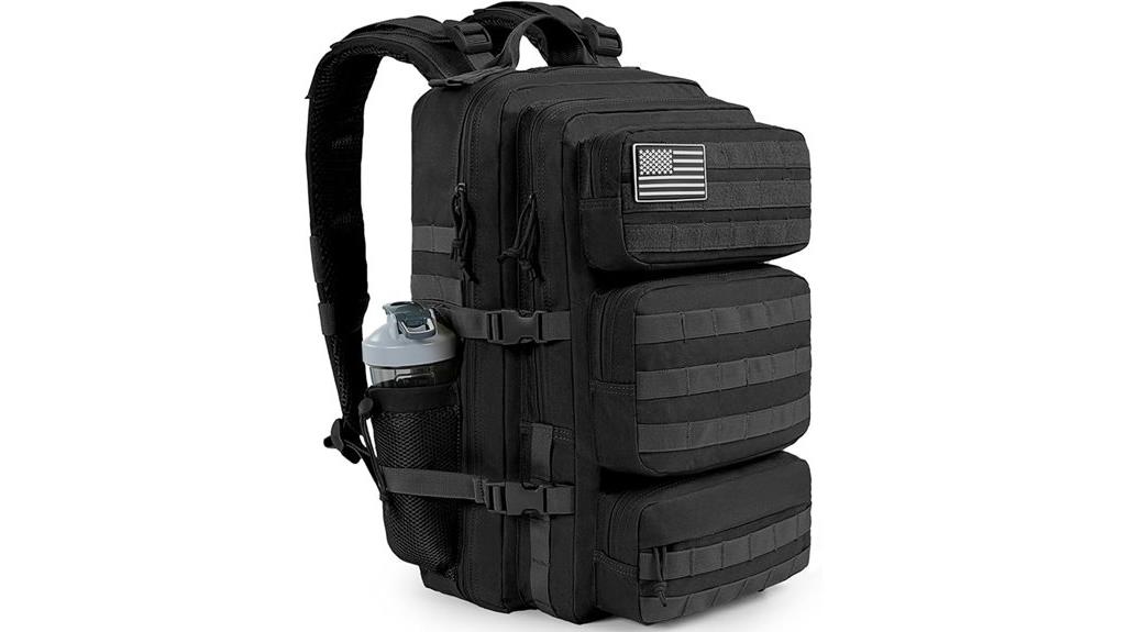 50l black tactical backpack