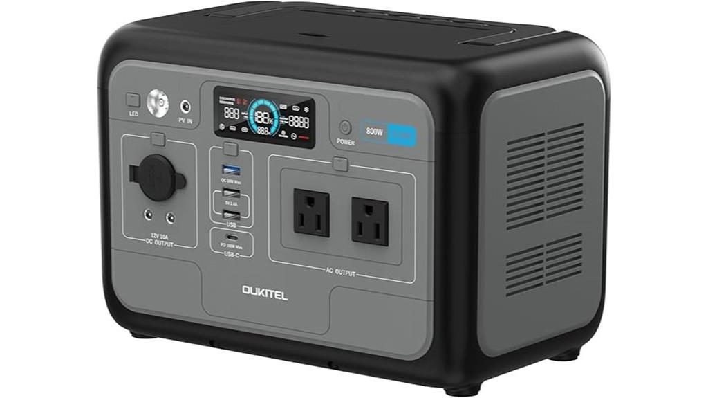 512wh portable solar generator